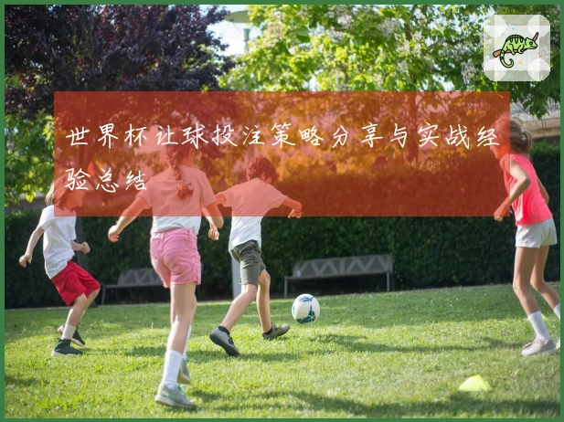 世界杯让球投注策略分享与实战经验总结